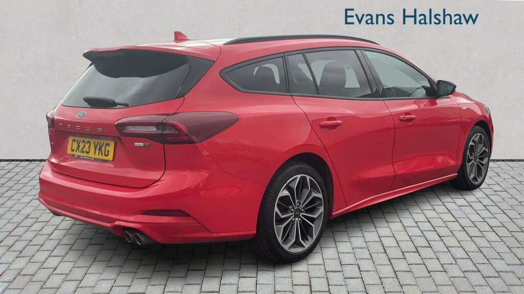 Ford Focus 1.0 Ecoboost Hybrid Mhev 155 St-line X 20 CX23YKG Red #2