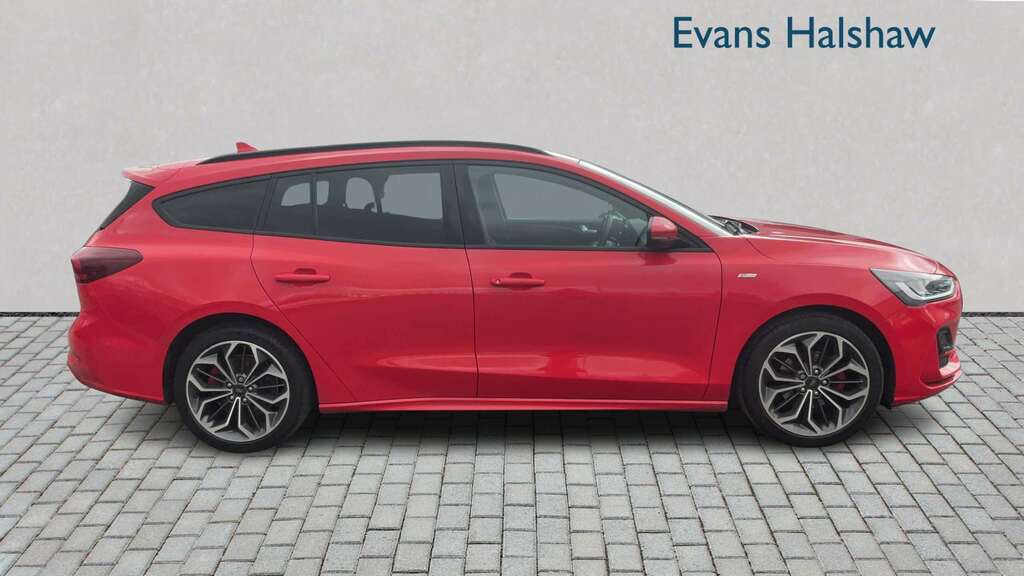 Ford Focus 1.0 Ecoboost Hybrid Mhev 155 St-line X 20 CX23YKG Red #3