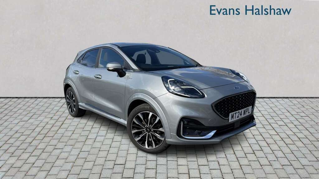 Ford Puma 1.0 Ecoboost Hybr Mhev 155 St-line Vignale Dct Silver
