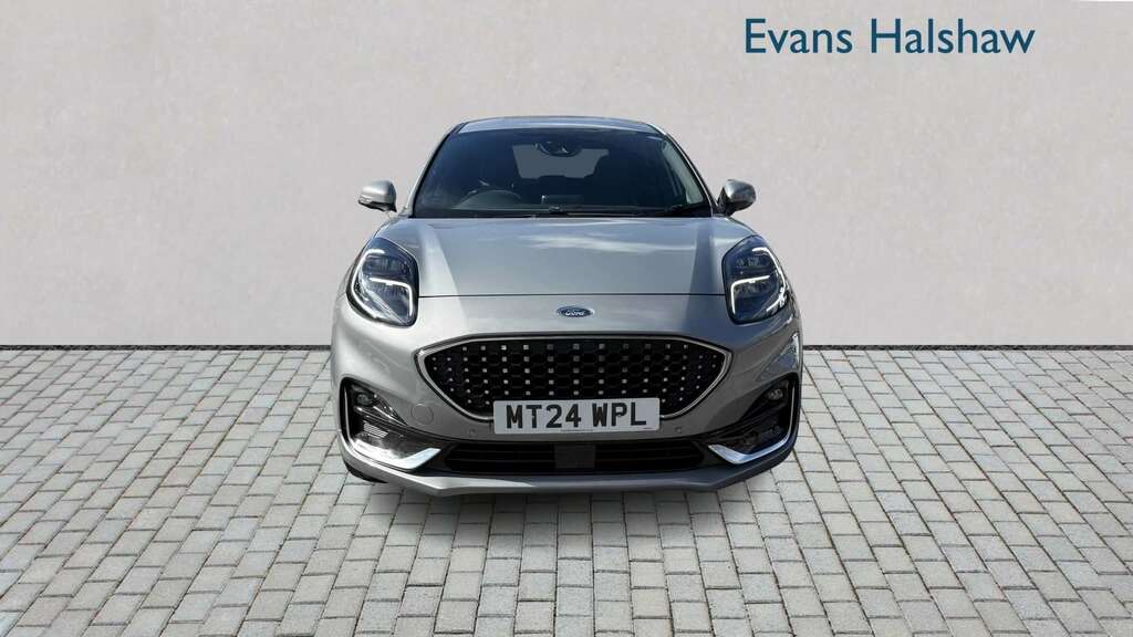 Ford Puma 1.0 Ecoboost Hybr Mhev 155 St-line Vignale Dct MT24WPL Silver #2