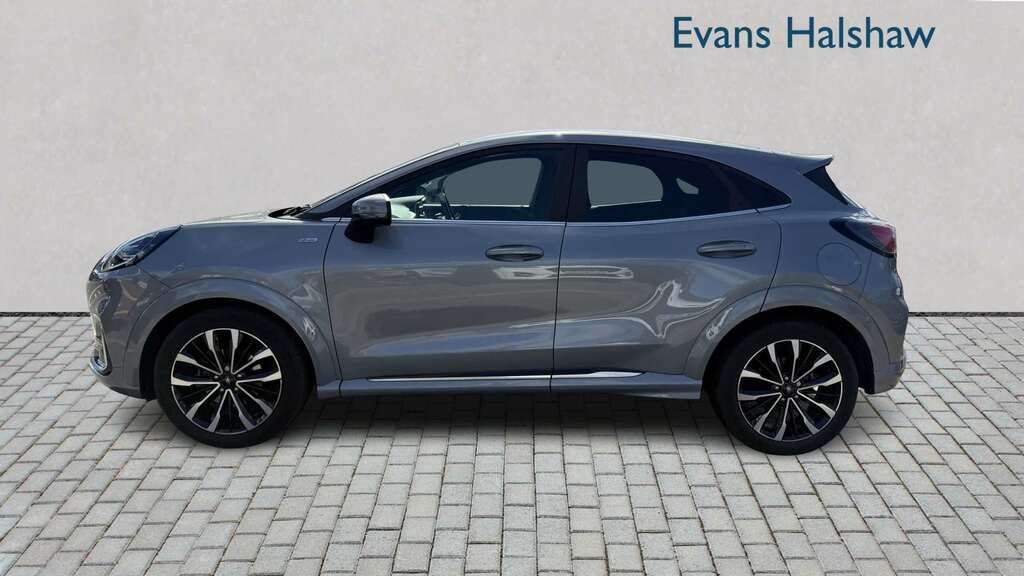 Ford Puma 1.0 Ecoboost Hybr Mhev 155 St-line Vignale Dct MT24WPL Silver #3