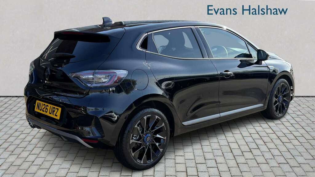 Renault Clio 1.0 Tce 90 Techno Esprit Alpine 2026 NU26URZ Black #5