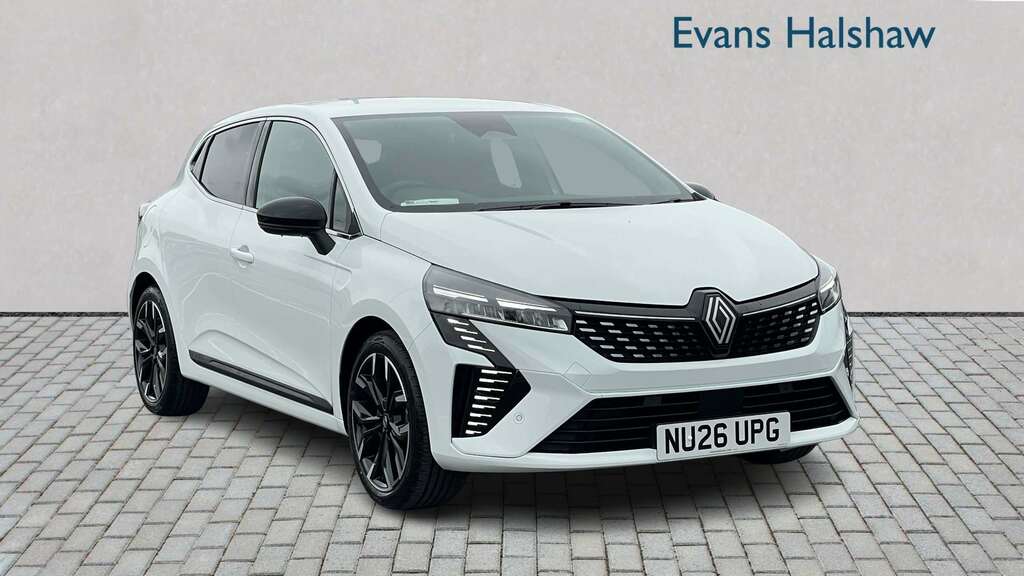 Renault Clio 1.6 E-tech Full Hybrid 145 Techno 2026 White