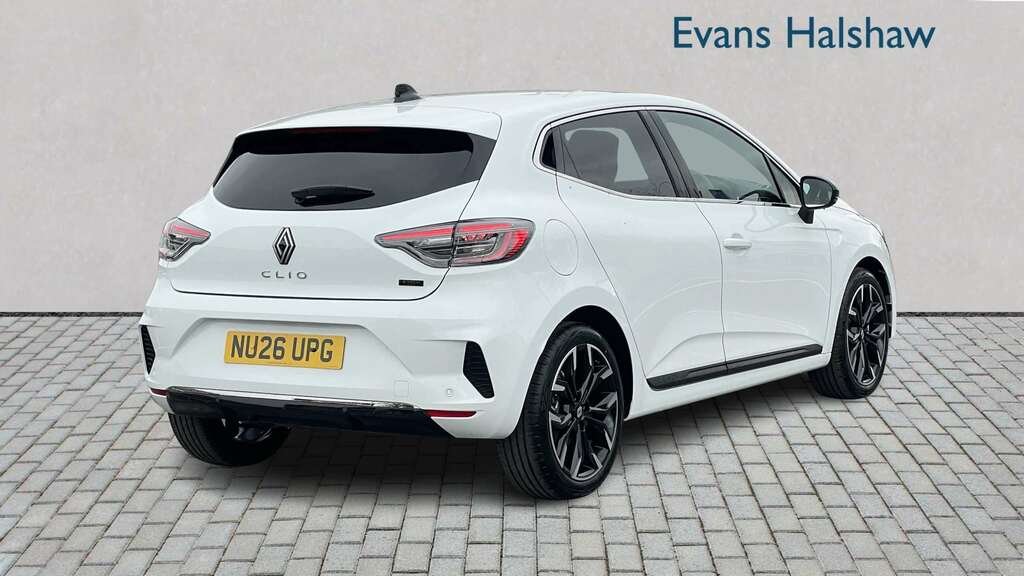 Renault Clio 1.6 E-tech Full Hybrid 145 Techno 2026 NU26UPG White #4