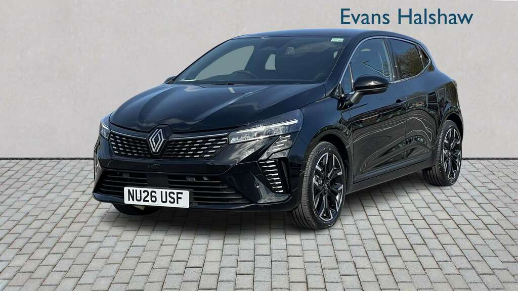 Renault Clio 1.6 E-tech Full Hybrid 145 Techno 2026 NU26USF Black #3