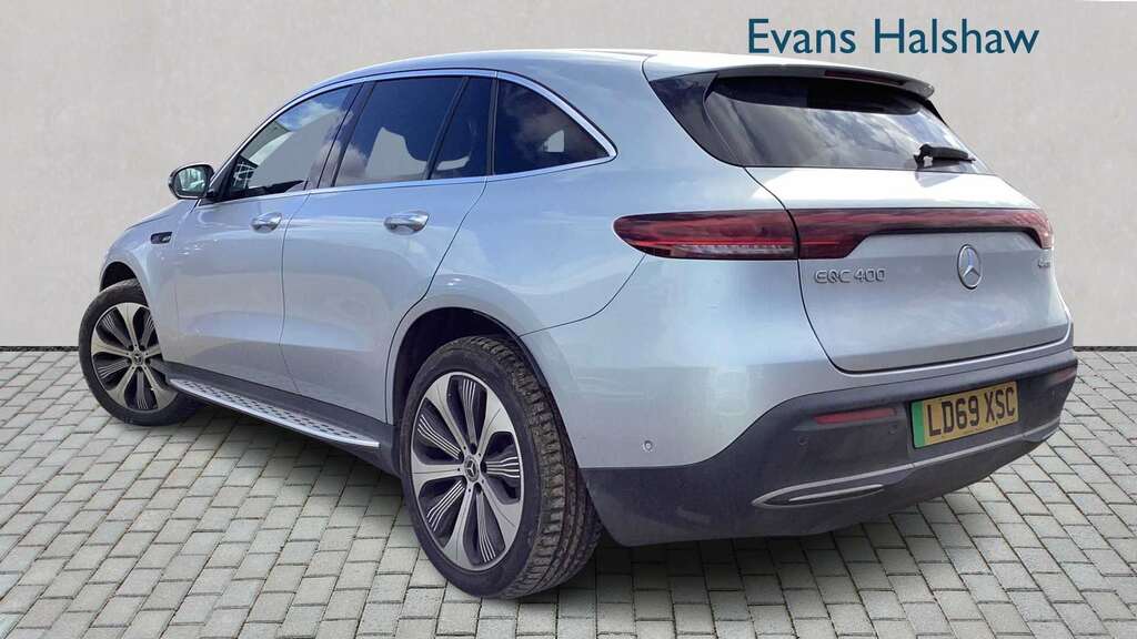 Mercedes-Benz EQC 400 300Kw Edition 1886 80Kwh 2019 Silver #2