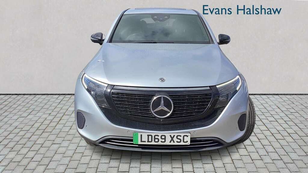 Mercedes-Benz EQC 400 300Kw Edition 1886 80Kwh 2019 Silver #4