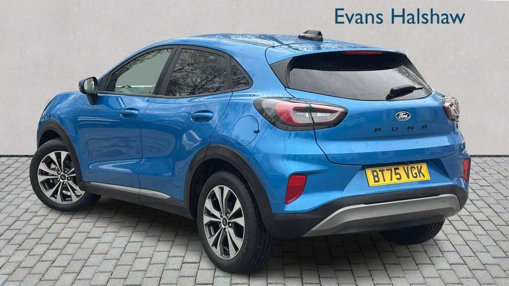 Ford Puma 1.0 Ecoboost Hybrid Mhev Titanium Dct 2025 BT75VGK Blue #2