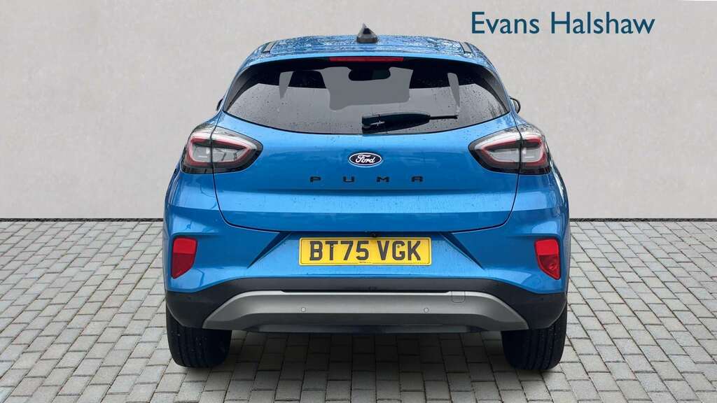 Ford Puma 1.0 Ecoboost Hybrid Mhev Titanium Dct 2025 BT75VGK Blue #5