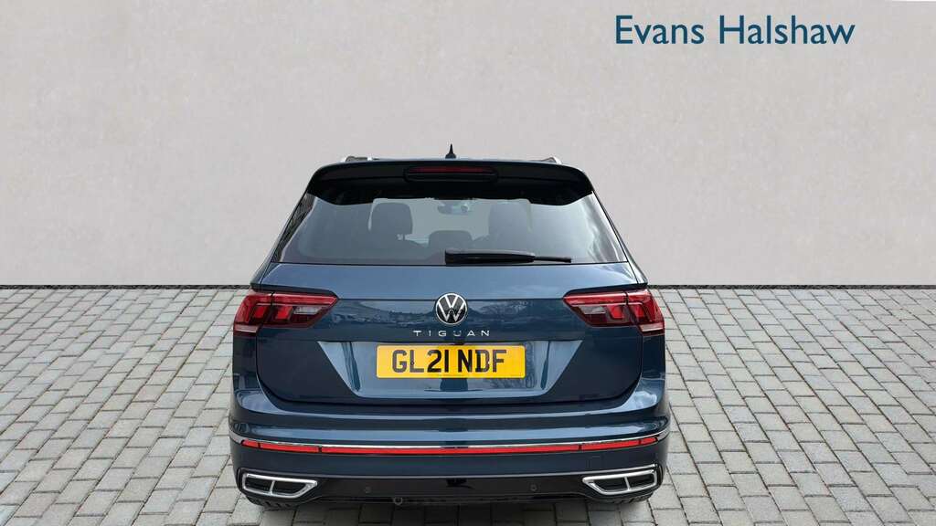 Volkswagen Tiguan 2.0 Tdi R-line Dsg 2021 GL21NDF Blue #5