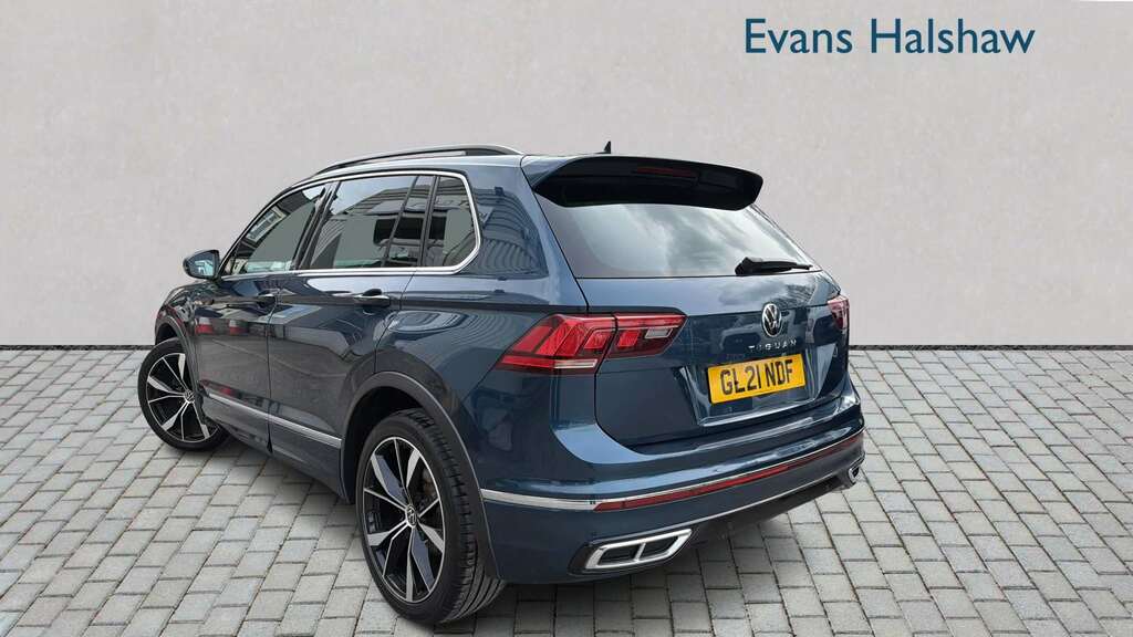 Volkswagen Tiguan 2.0 Tdi R-line Dsg 2021 GL21NDF Blue #2