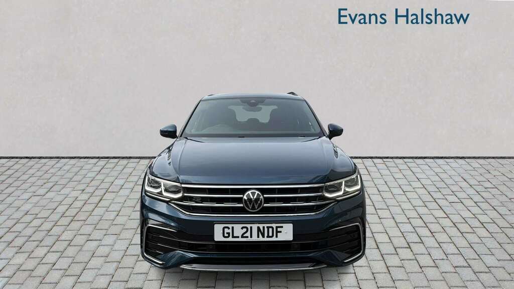 Volkswagen Tiguan 2.0 Tdi R-line Dsg 2021 GL21NDF Blue #4