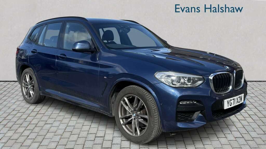 BMW X3 Xdrive20d Mht M Sport Step 2021 Blue