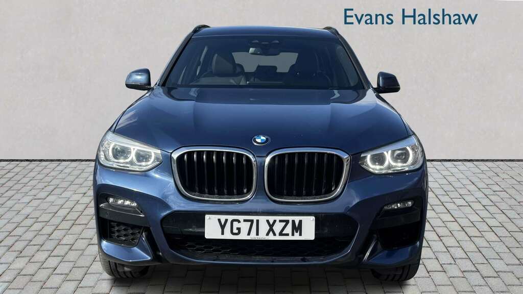 BMW X3 Xdrive20d Mht M Sport Step 2021 YG71XZM Blue #2