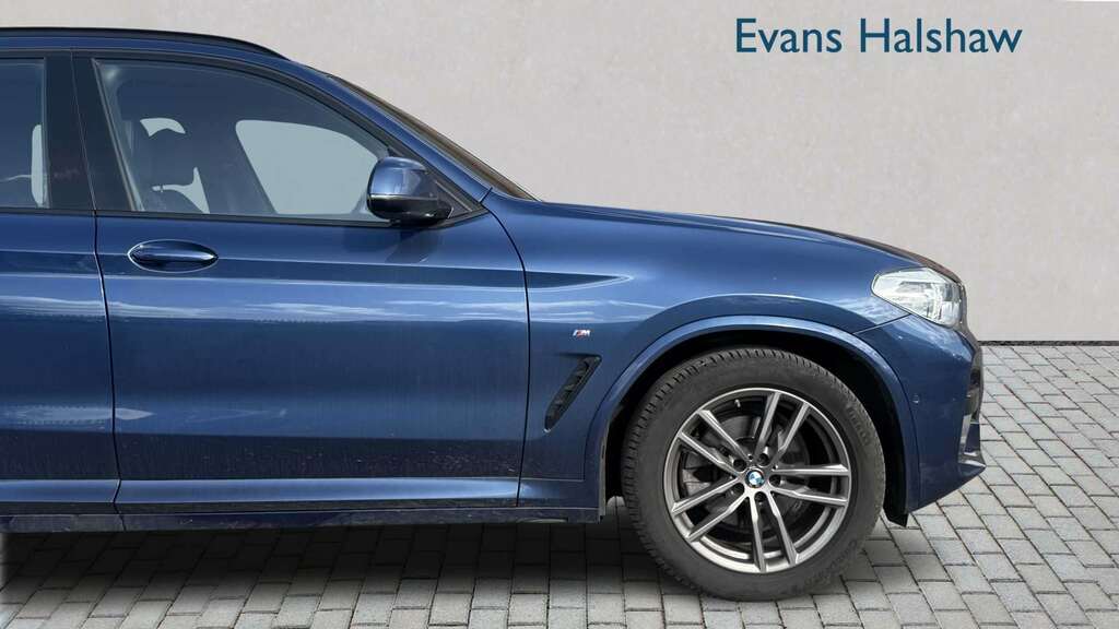 BMW X3 Xdrive20d Mht M Sport Step 2021 YG71XZM Blue #5