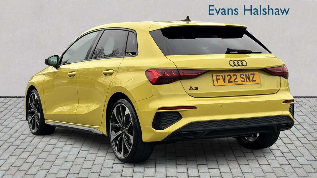 Audi A3 35 Tfsi Vorsprung S Tronic 2022 FV22SNZ Yellow #2