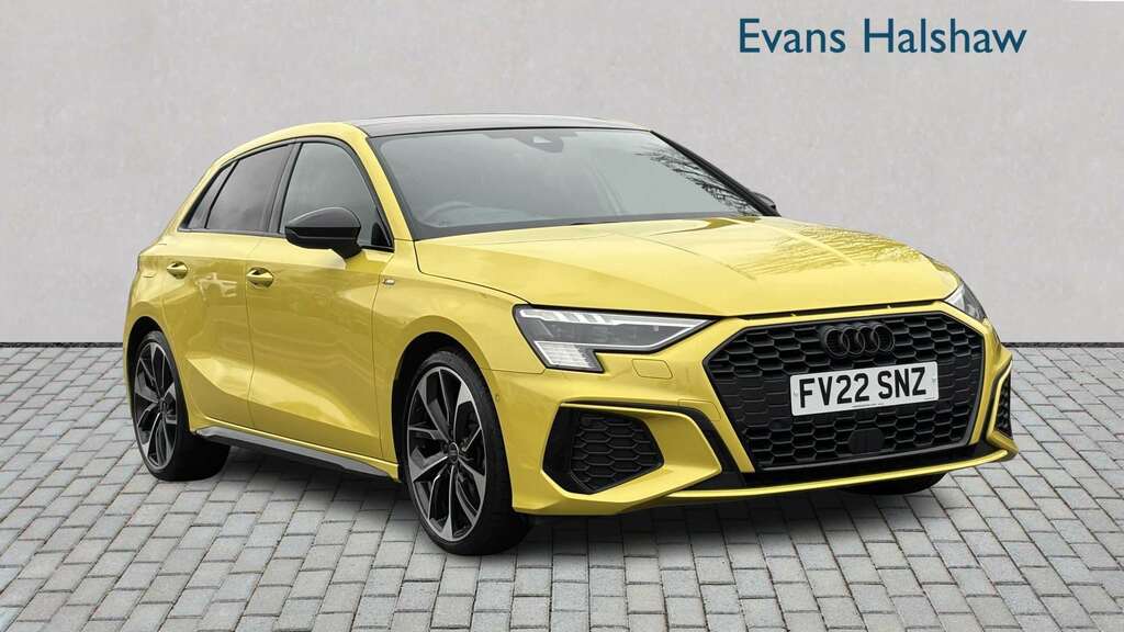 Audi A3 35 Tfsi Vorsprung S Tronic 2022 FV22SNZ Yellow