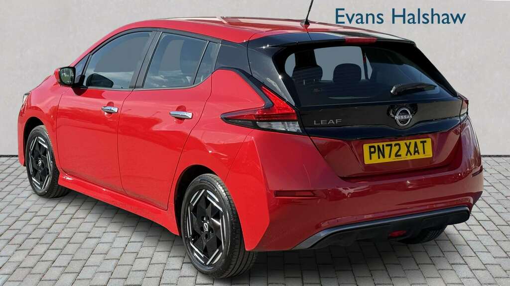 Nissan Leaf 110Kw Acenta 39Kwh 2022 PN72XAT Red #2