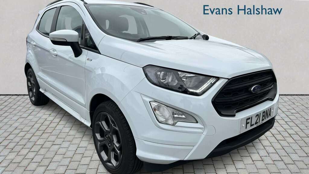 Ford Ecosport 1.0 Ecoboost 125 St-line 2021 FL21BNA White #2