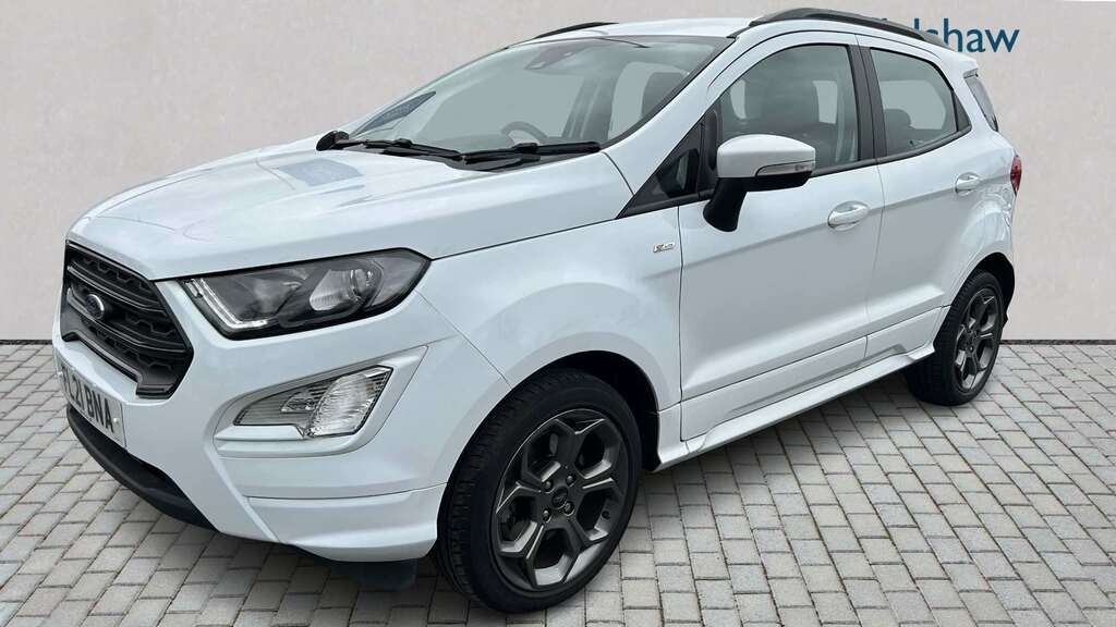 Ford Ecosport 1.0 Ecoboost 125 St-line 2021 FL21BNA White #4