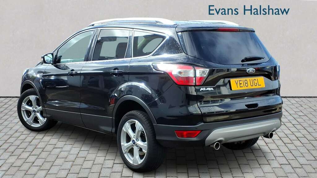 Ford Kuga 2.0 Tdci Titanium X 2Wd 2018 YE18UGL Black #5