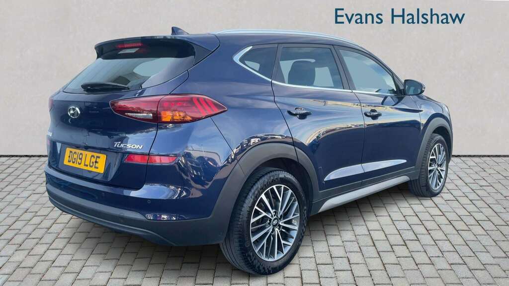 Hyundai Tucson 1.6 Gdi Premium 2Wd 2019 DG19LGE Blue #2