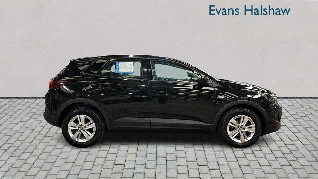 Vauxhall Grandland 1.2 Turbo Design 2022 YF22PYU Black #3