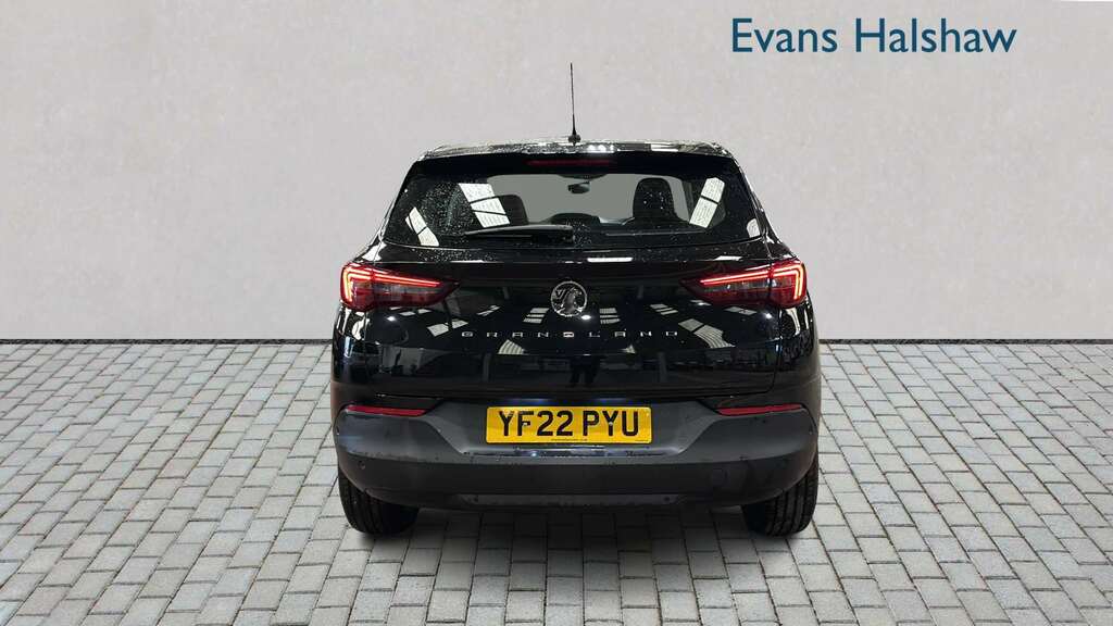 Vauxhall Grandland 1.2 Turbo Design 2022 YF22PYU Black #5