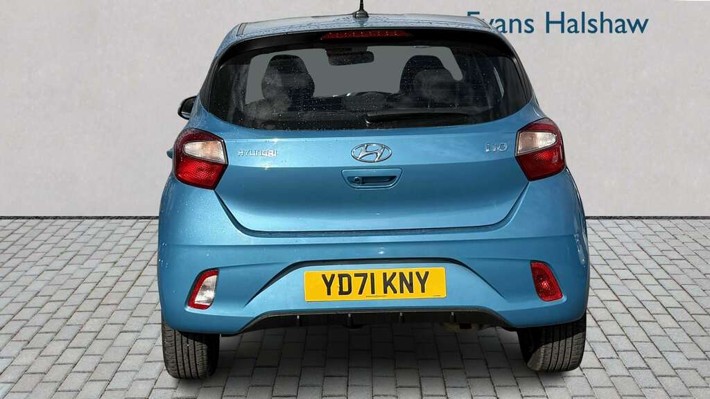 Hyundai I10 1.2 Mpi Se Connect 2021 Blue #5