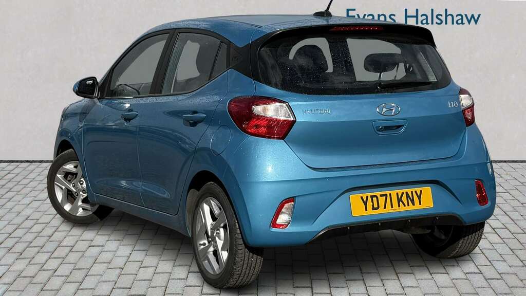 Hyundai I10 1.2 Mpi Se Connect 2021 Blue #2