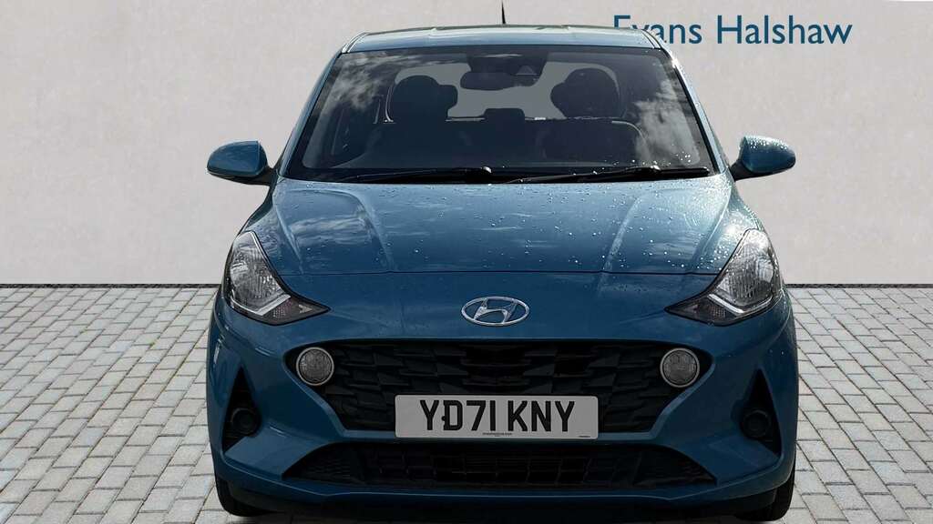 Hyundai I10 1.2 Mpi Se Connect 2021 Blue #4