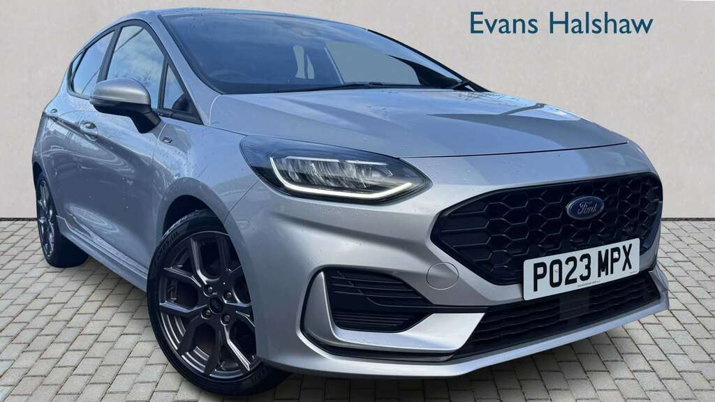 Ford Fiesta 1.0 Ecoboost Hybrid Mhev 125 St-line 2023 Silver