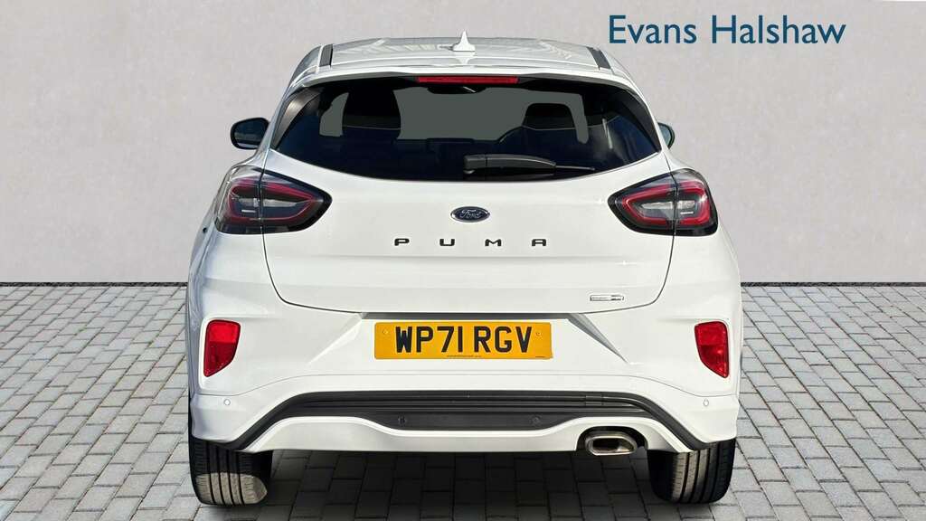 Ford Puma 1.0 Ecoboost Hybrid Mhev 155 St-line X 2021 WP71RGV White #4