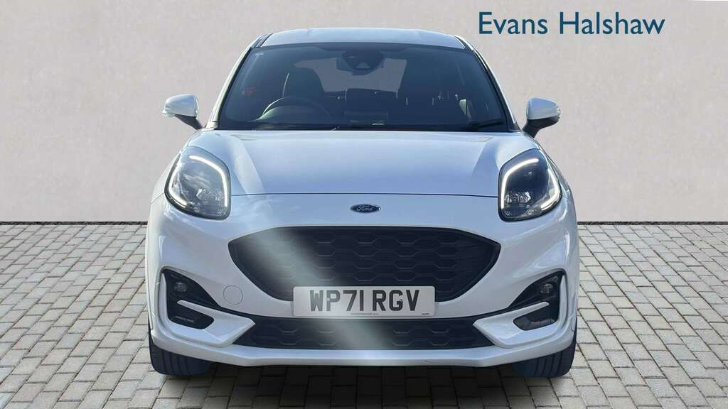 Ford Puma 1.0 Ecoboost Hybrid Mhev 155 St-line X 2021 WP71RGV White #3