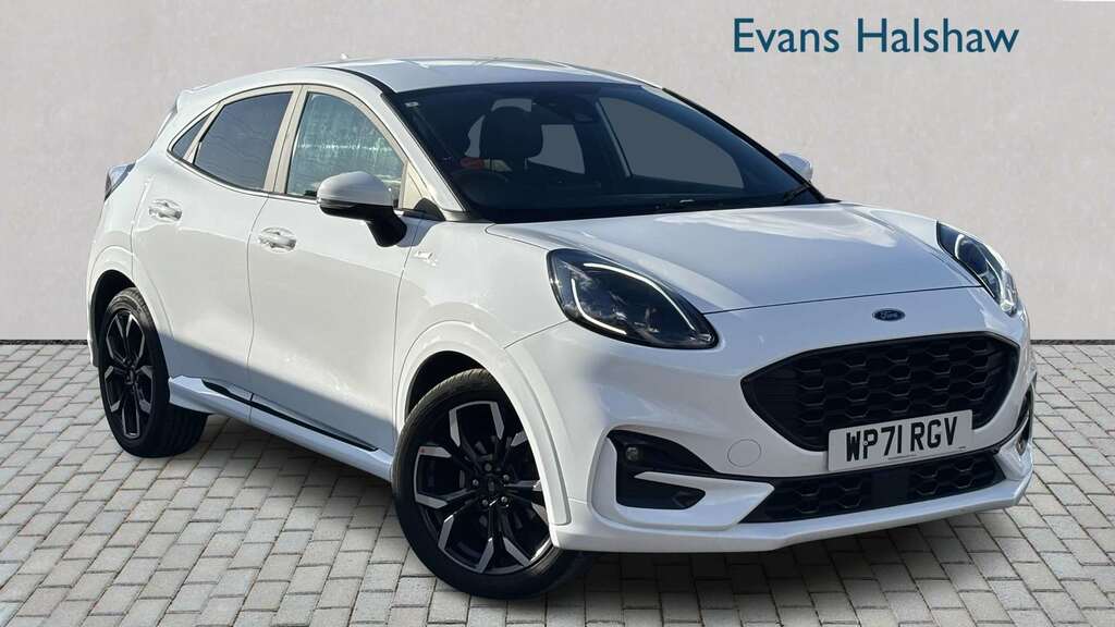 Ford Puma 1.0 Ecoboost Hybrid Mhev 155 St-line X 2021 White