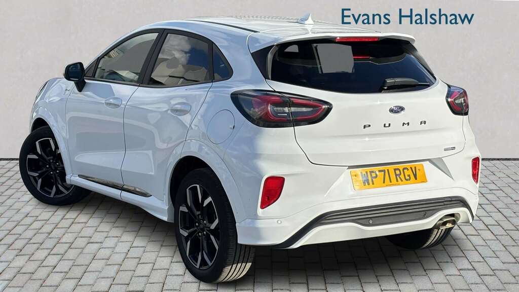 Ford Puma 1.0 Ecoboost Hybrid Mhev 155 St-line X 2021 WP71RGV White #2