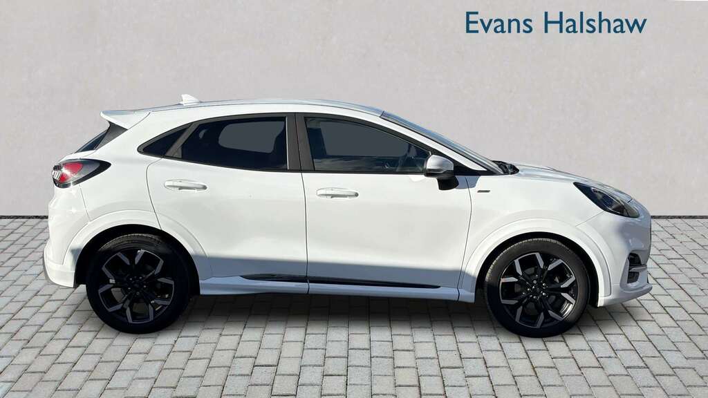 Ford Puma 1.0 Ecoboost Hybrid Mhev 155 St-line X 2021 WP71RGV White #5