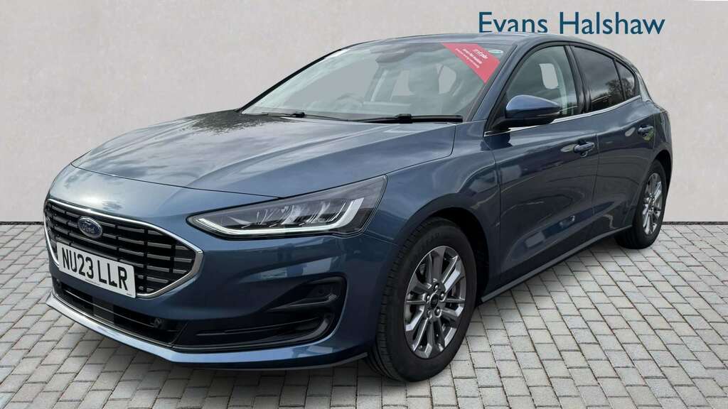 Ford Focus 1.0 Ecoboost Hybrid Mhev 155 Titanium 2023 NU23LLR Blue #3