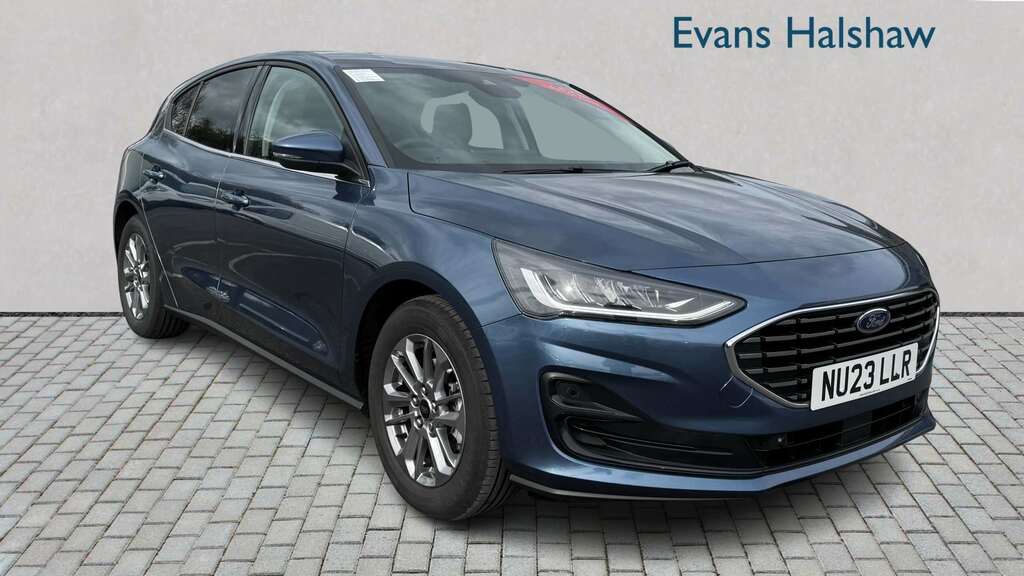 Ford Focus 1.0 Ecoboost Hybrid Mhev 155 Titanium 2023 Blue