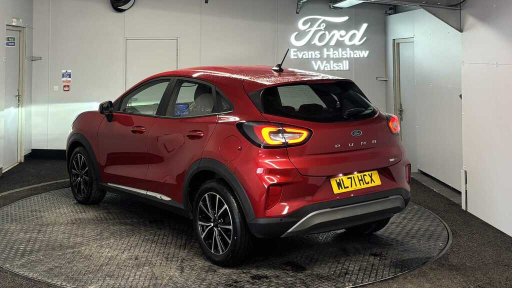 Ford Puma 1.0 Ecoboost Hybrid Mhev Titanium Dct 2021 WL71HCX Red #6