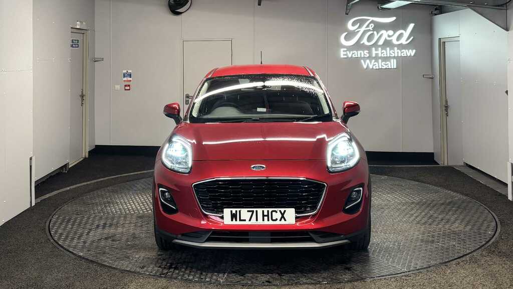 Ford Puma 1.0 Ecoboost Hybrid Mhev Titanium Dct 2021 WL71HCX Red #2