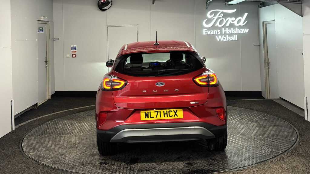Ford Puma 1.0 Ecoboost Hybrid Mhev Titanium Dct 2021 WL71HCX Red #5