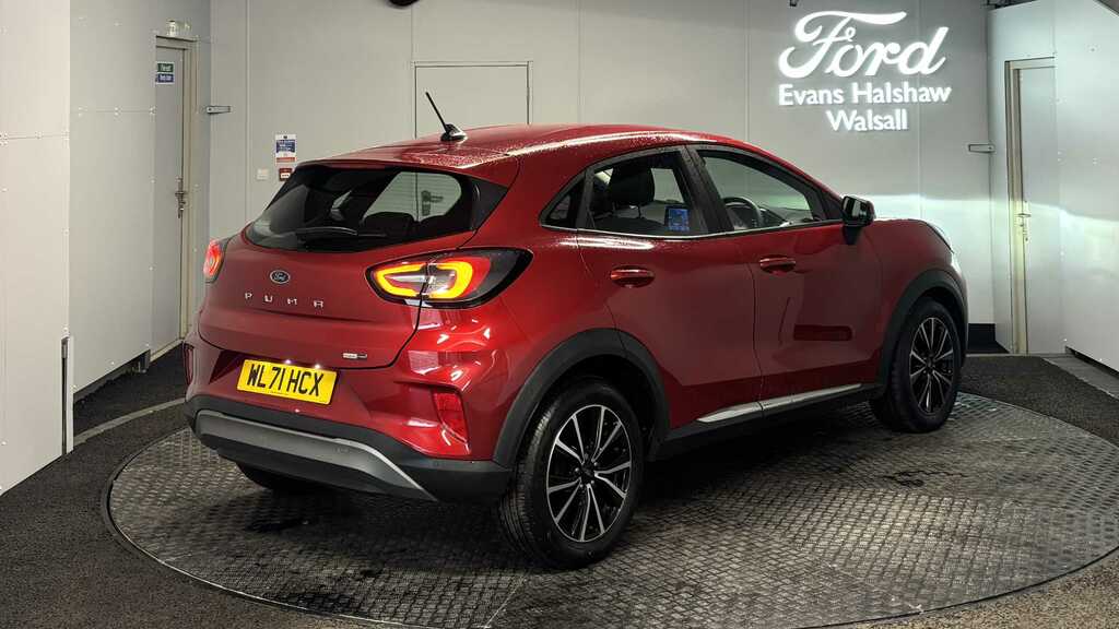 Ford Puma 1.0 Ecoboost Hybrid Mhev Titanium Dct 2021 WL71HCX Red #4