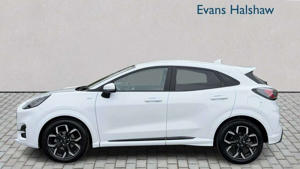 Ford Puma 1.0 Ecoboost Hybrid Mhev 155 St-line X 2023 YJ72UOK White #6