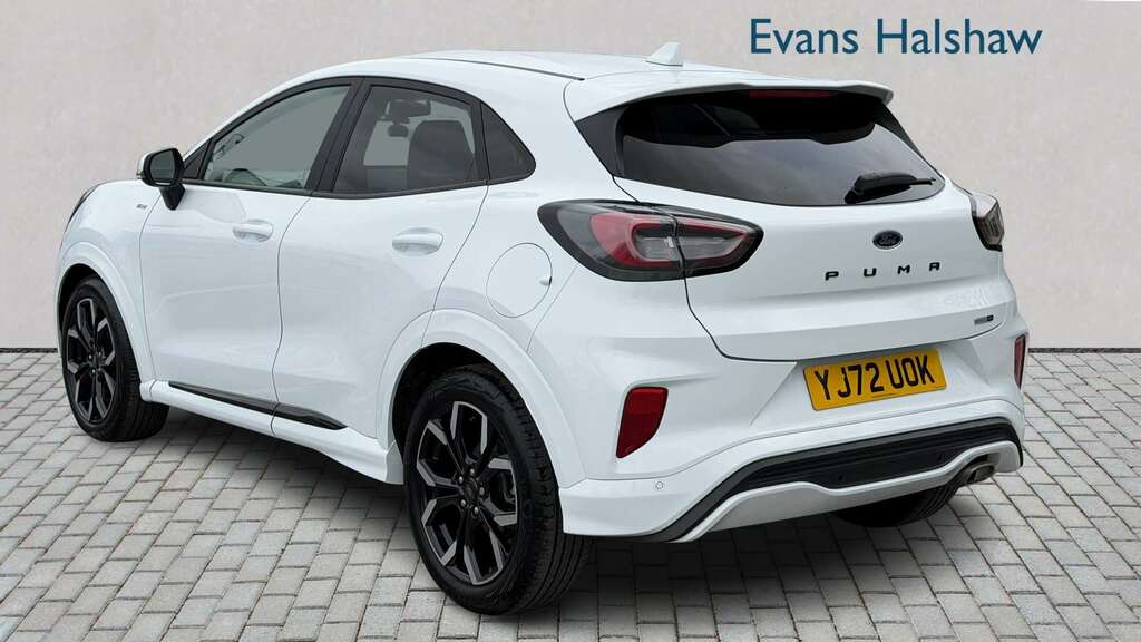 Ford Puma 1.0 Ecoboost Hybrid Mhev 155 St-line X 2023 YJ72UOK White #5