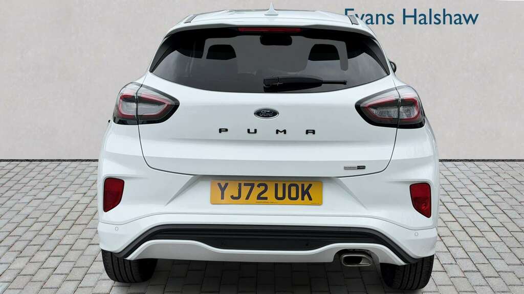 Ford Puma 1.0 Ecoboost Hybrid Mhev 155 St-line X 2023 YJ72UOK White #4