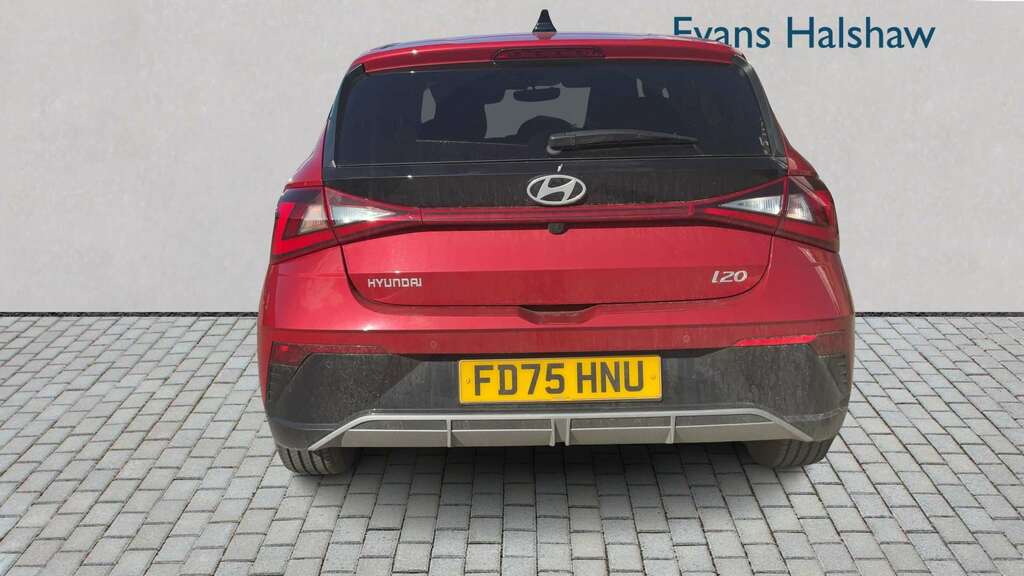 Hyundai I20 1.0T Gdi 90 Black Line 2025 FD75HNU Red #5