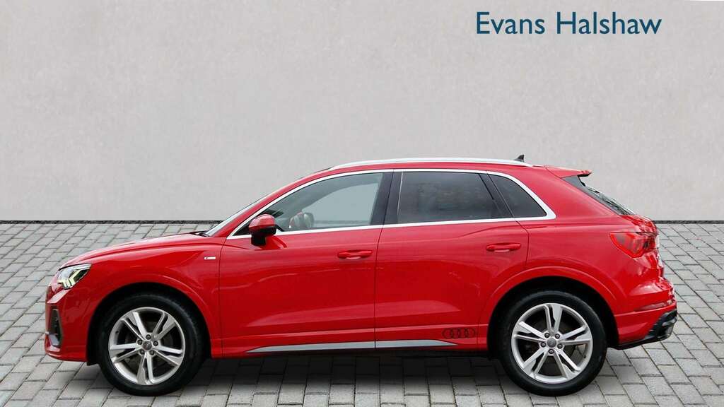 Audi Q3 35 Tfsi S Line S Tronic 2019 MK19NUP Red #4