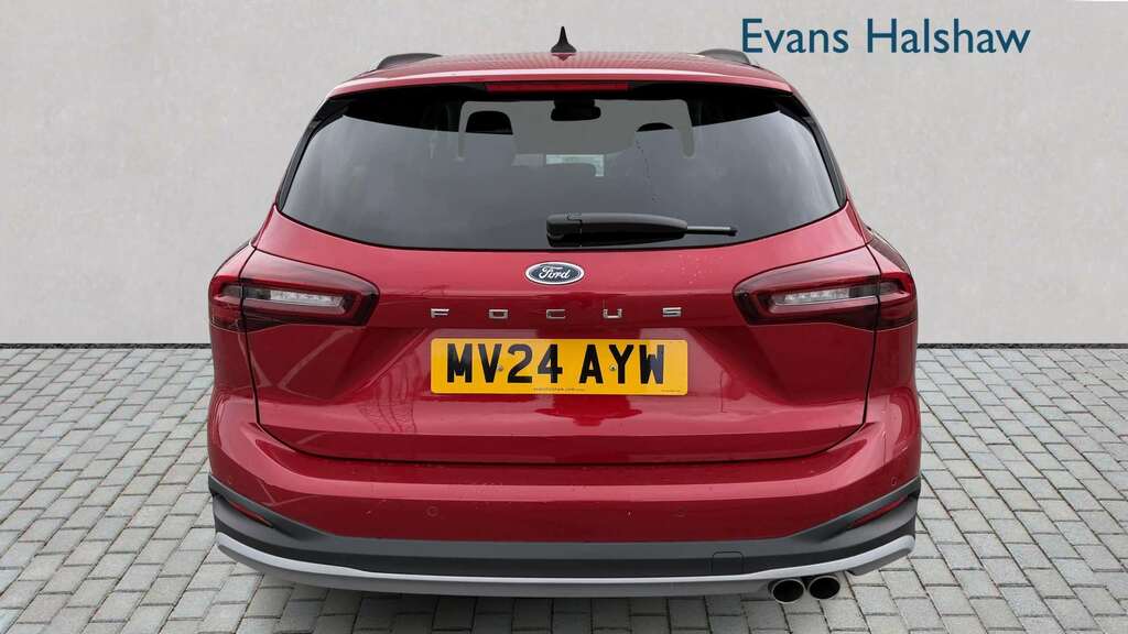 Ford Focus 1.0 Ecoboost Hybrid Mhev Active X 2024 MV24AYW Red #5