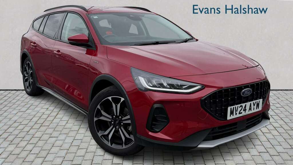 Ford Focus 1.0 Ecoboost Hybrid Mhev Active X 2024 Red
